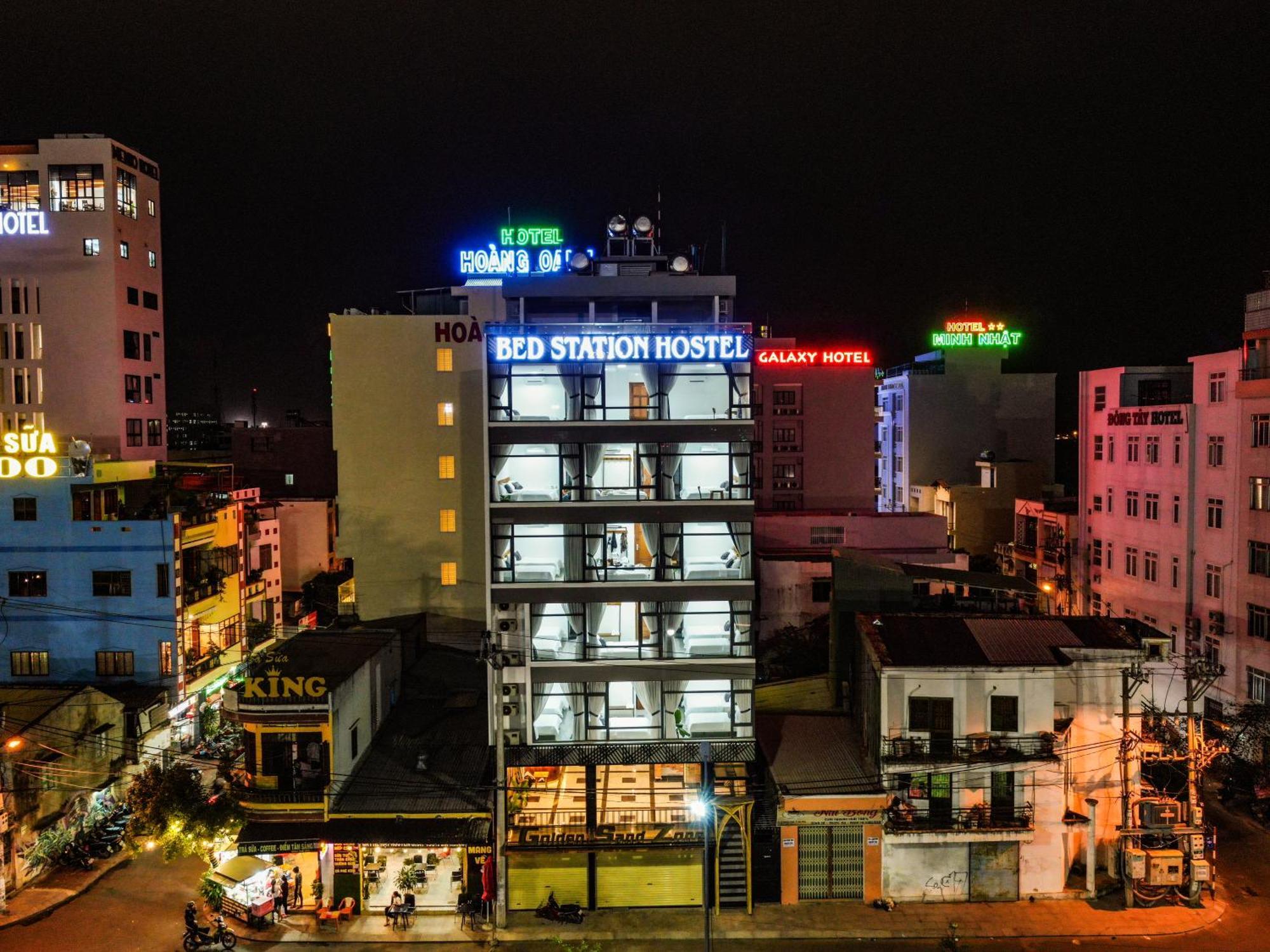 Bed Station Hostel Quy Nhon Bagian luar foto