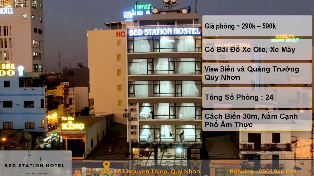 Bed Station Hostel Quy Nhon Bagian luar foto